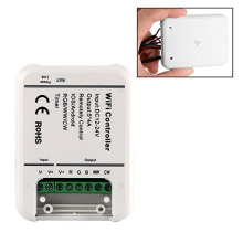 Venda quente DC 12-24 V WIFI Remoto Controlador de 5 Canais para RGB 5050/2835 luz de tira